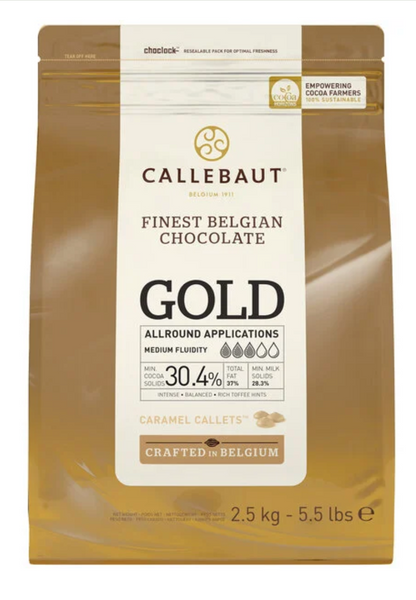 Callebaut  "Gold" Chocolate Callets