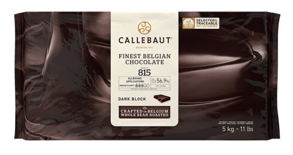 Callebaut 56.9% '815' Semisweet Chocolate Block