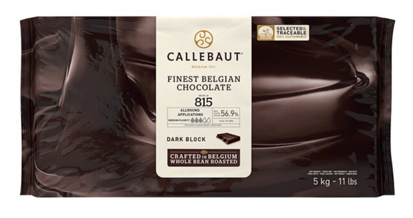 Callebaut 56.9% '815' Semisweet Chocolate Block