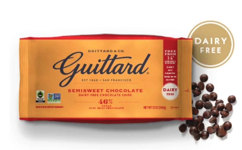 Guittard "Semisweet Chocolate" Dairy-Free Chips 46% (12 oz bag)
