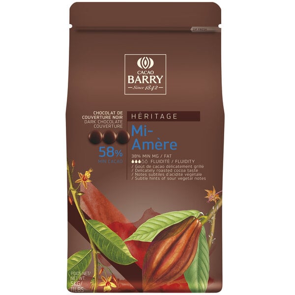 Cacao Barry 58% 'Mi Amere' Semisweet Chocolate