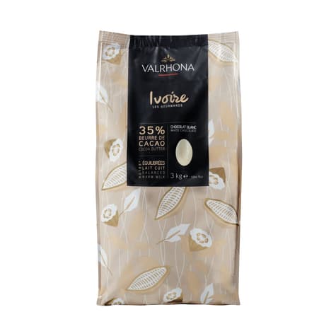 Valrhona "Ivoire" 35% White Chocolate Callets