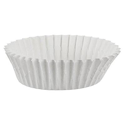 Glassine Truffle Cups - WHITE