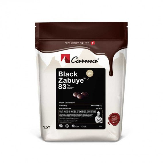 Carma 83% 'Black Zabuye' Dark Chocolate Callets