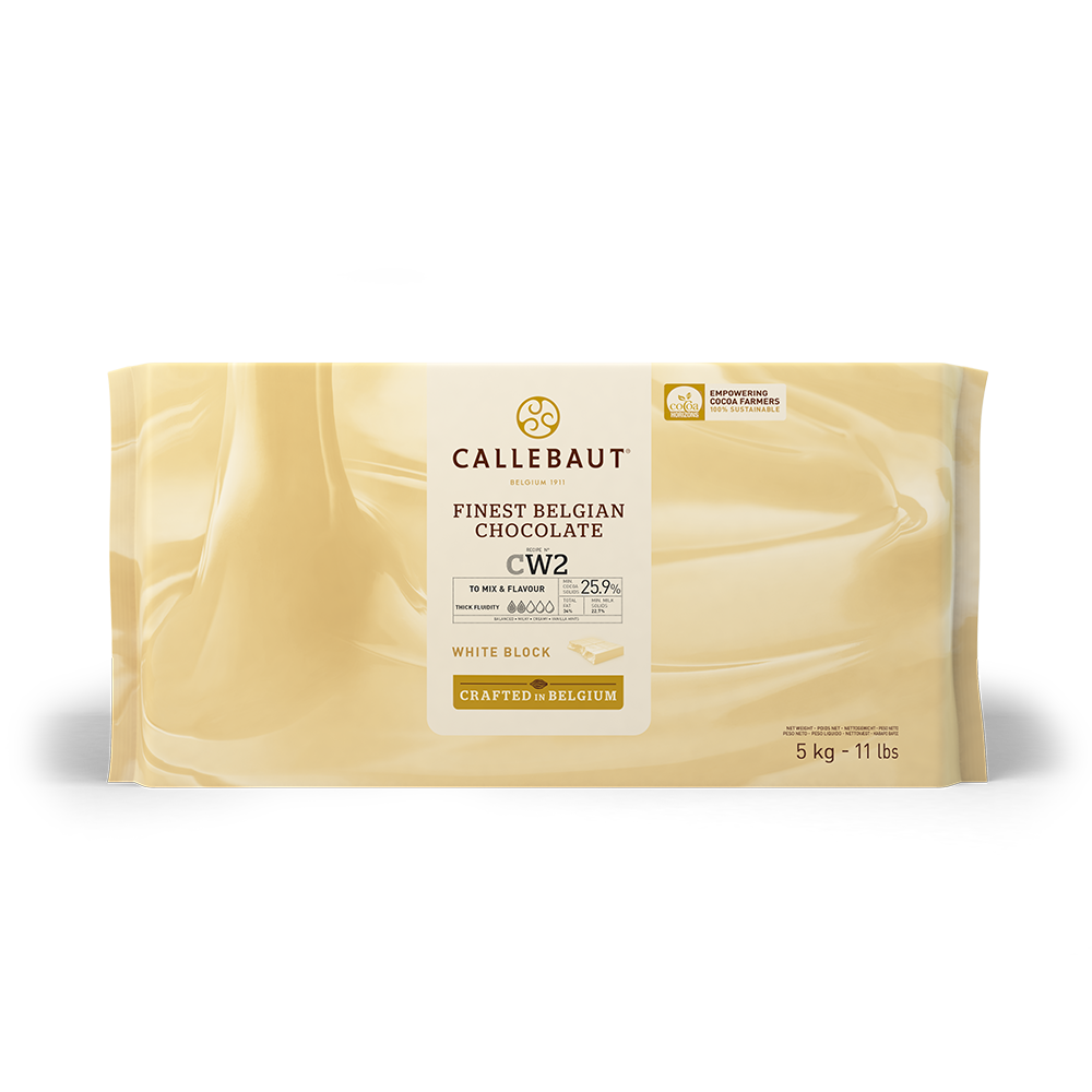 Callebaut 25.9% 'CW2' White Chocolate - Chocolate Man