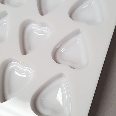 Silicone Epoxy Molds, Ceramic Heart Molds, Silicone Mold Heart