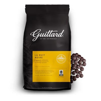 Guittard 55% 'La Nuit Noire' Semisweet Chocolate Callets