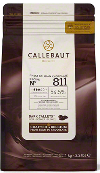 Callebaut 54.5% '811' Dark Callets