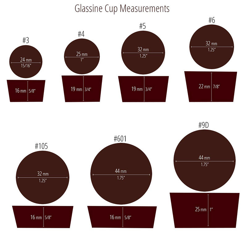Glassine Truffle Cups - COLORS & PRINTS - Chocolate Man