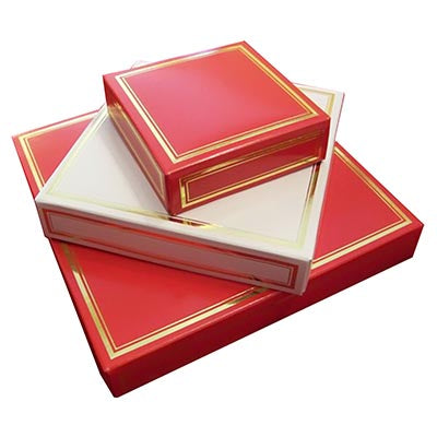 Elegant Gold Trim Boxes