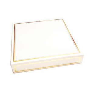 Elegant Gold Trim Boxes
